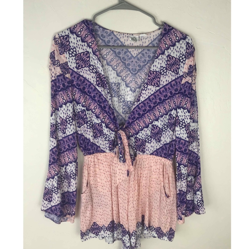 Somedays Lovin Outsider Print Romper - Picture 2 of 4